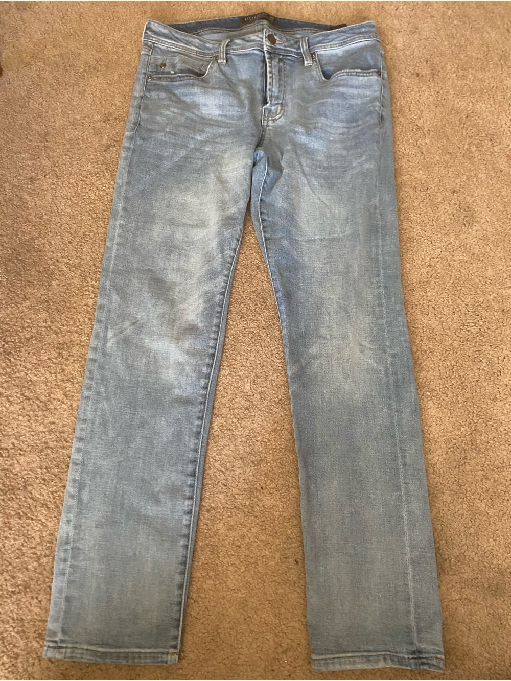 Liverpool Los Angeles Men's Kingston Modern Straight Jeans Palos Verdes 34x32
